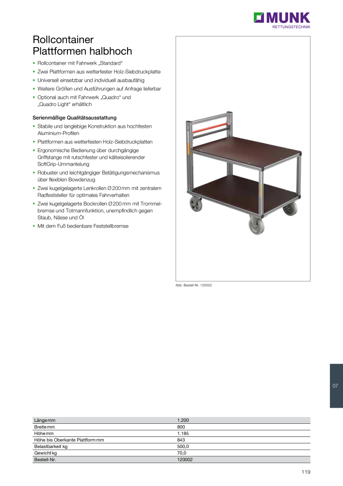 MUNK - Rettungstechnik- Ratgeber NR.: 20126 - Strona 119