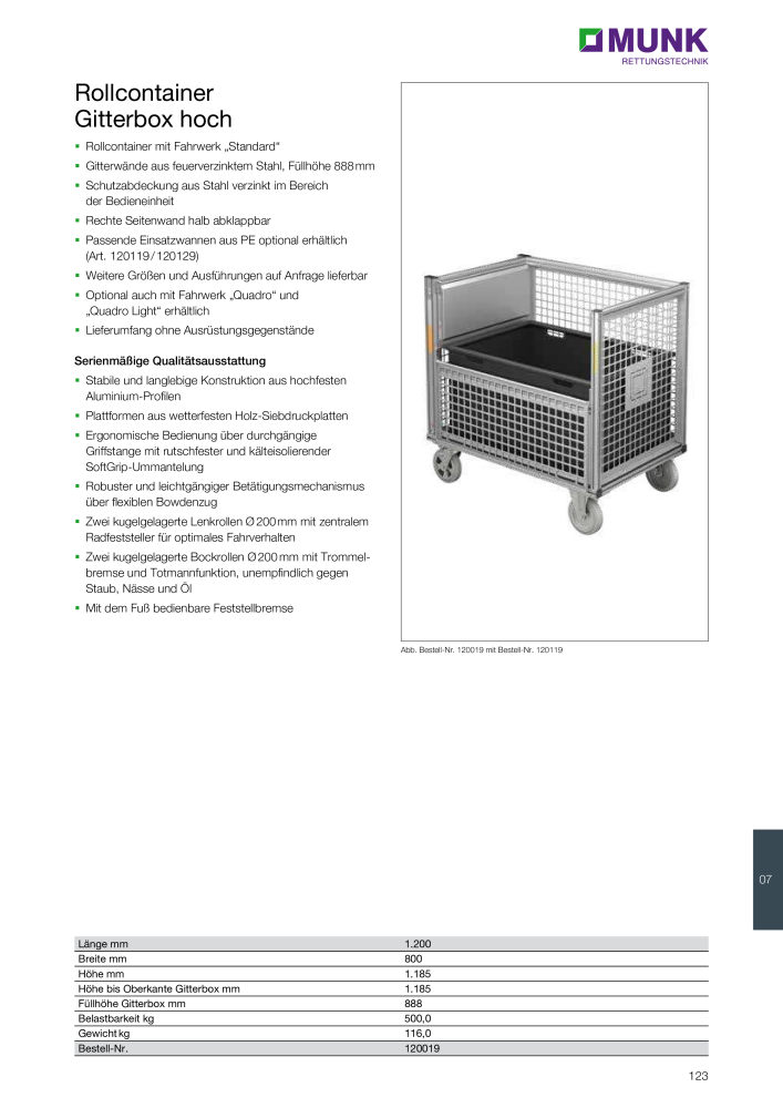 MUNK - Rettungstechnik- Ratgeber NR.: 20126 - Seite 123