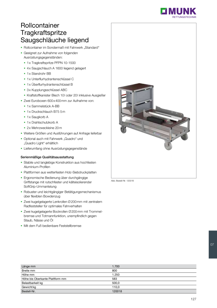 MUNK - Rettungstechnik- Ratgeber NR.: 20126 - Seite 127
