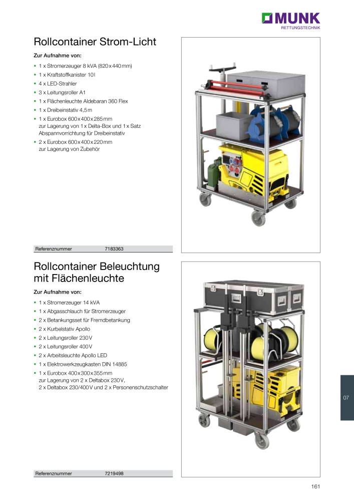 MUNK - Rettungstechnik- Ratgeber NR.: 20126 - Strona 161