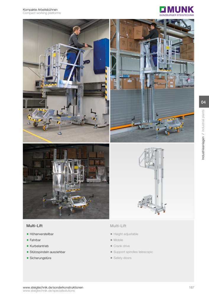 MUNK - Sonderkonstruktionen NR.: 20128 - Seite 167