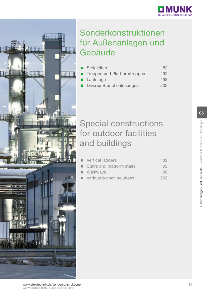 MUNK - Sonderkonstruktionen Nb. : 20128 - Page 181