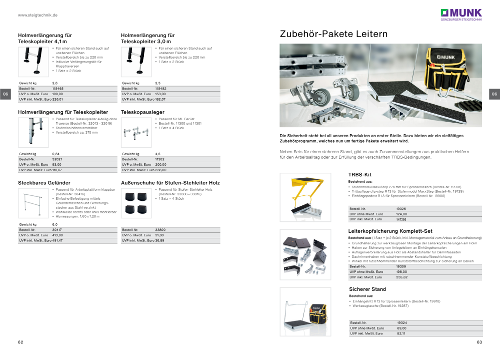 MUNK - Steigtechnik für Profis NR.: 20129 - Seite 32