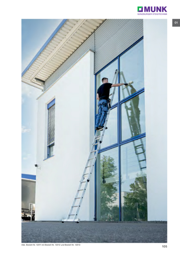 MUNK Window cleaner’s ladders 40741