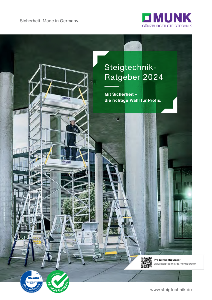 MUNK - Steigtechnik- Ratgeber NR.: 20130