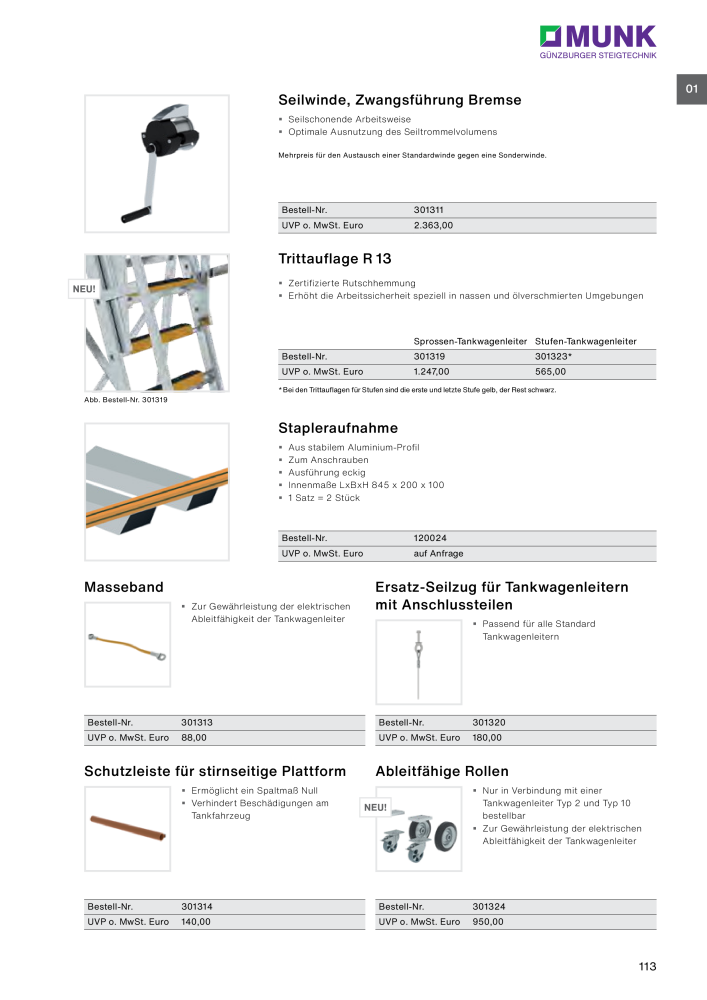 MUNK - Steigtechnik- Ratgeber NO.: 20130 - Page 113