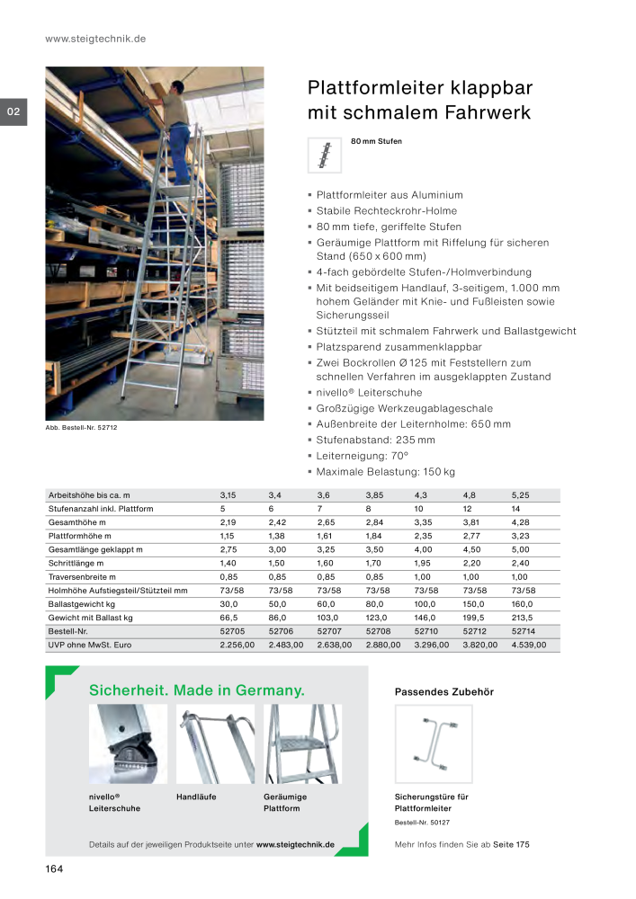 MUNK - Steigtechnik- Ratgeber NO.: 20130 - Page 164