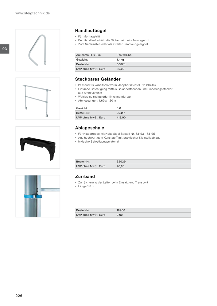 MUNK - Steigtechnik- Ratgeber NO.: 20130 - Page 226