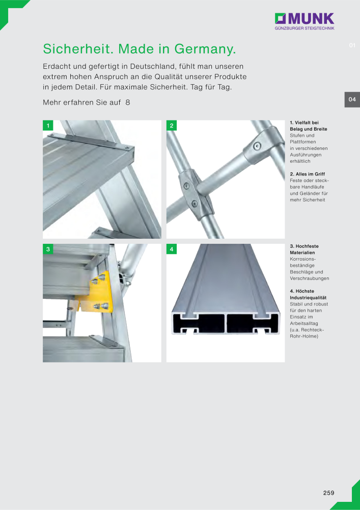 MUNK - Steigtechnik- Ratgeber NO.: 20130 - Page 259