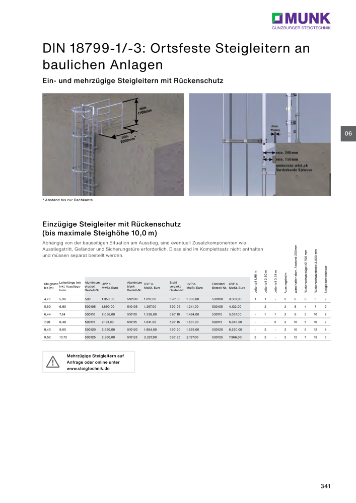 MUNK - Steigtechnik- Ratgeber NO.: 20130 - Page 341