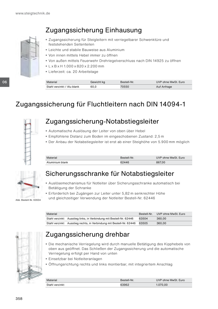 MUNK - Steigtechnik- Ratgeber Nb. : 20130 - Page 358