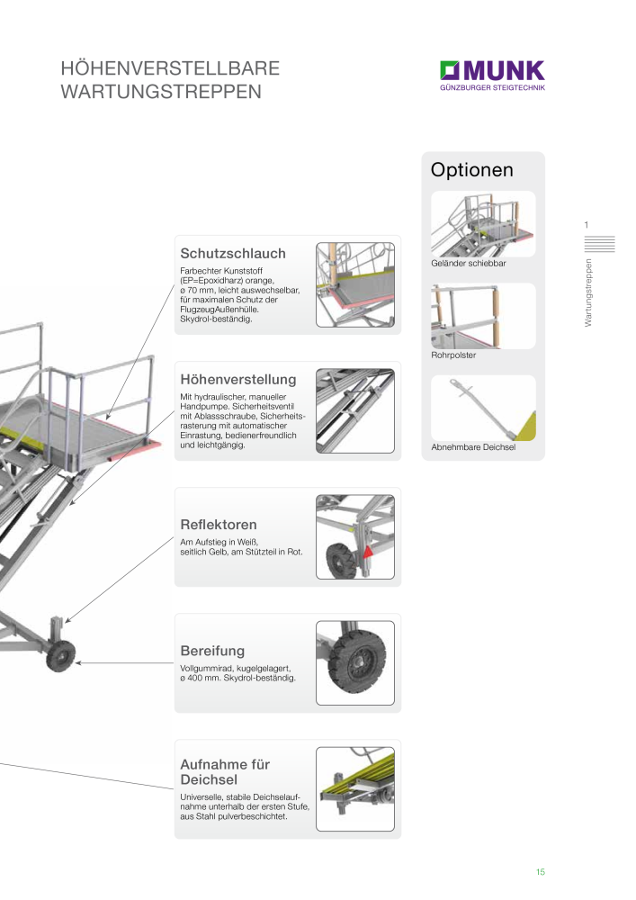 MUNK - Steigtechniklösungen für die Luftfahrt NR.: 20131 - Seite 15
