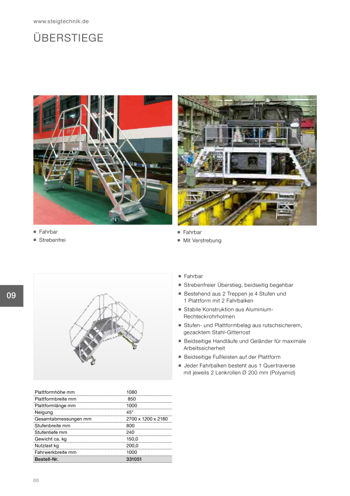 MUNK - Steigtechnik- Lösungen für Schienenfahrzeuge NR.: 20132 - Seite 70