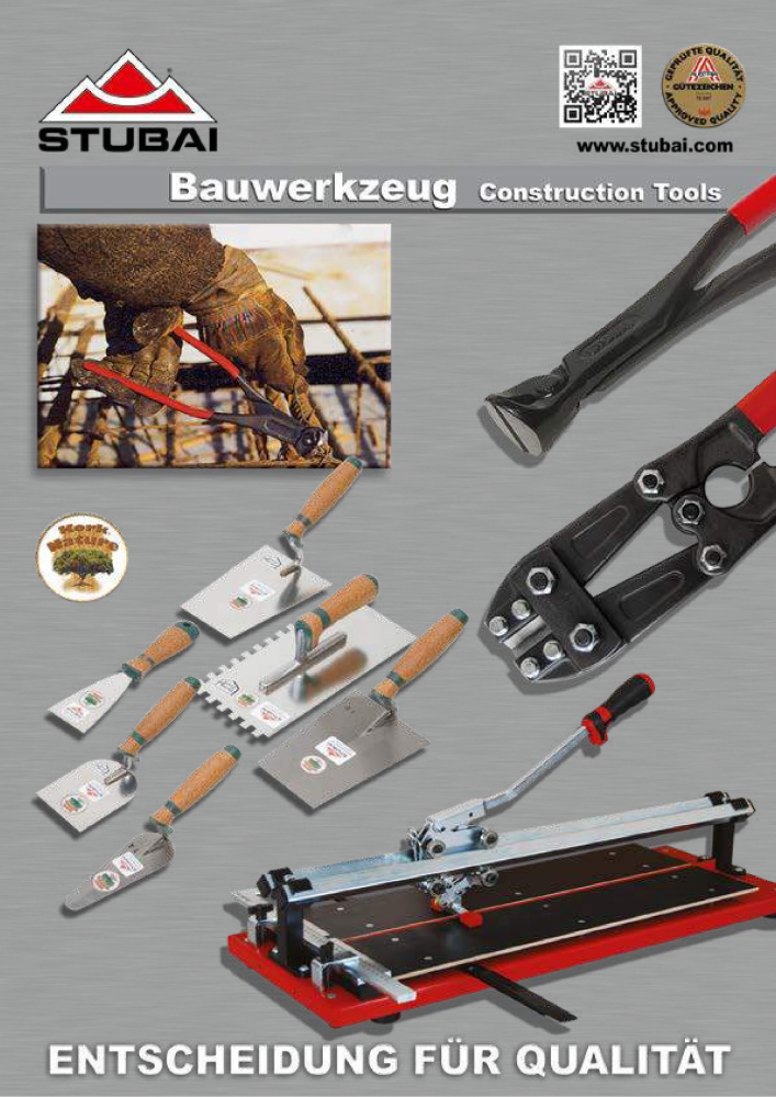 STUBAI - Baukatalog NO.: 20134