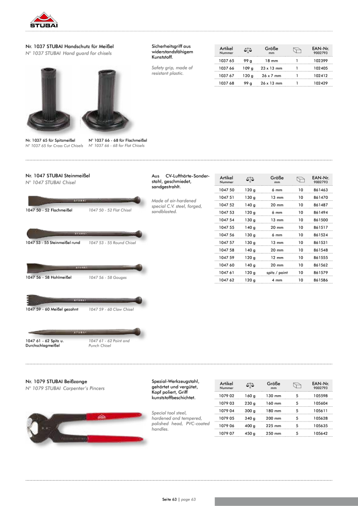 STUBAI - Baukatalog NO.: 20134 - Page 63