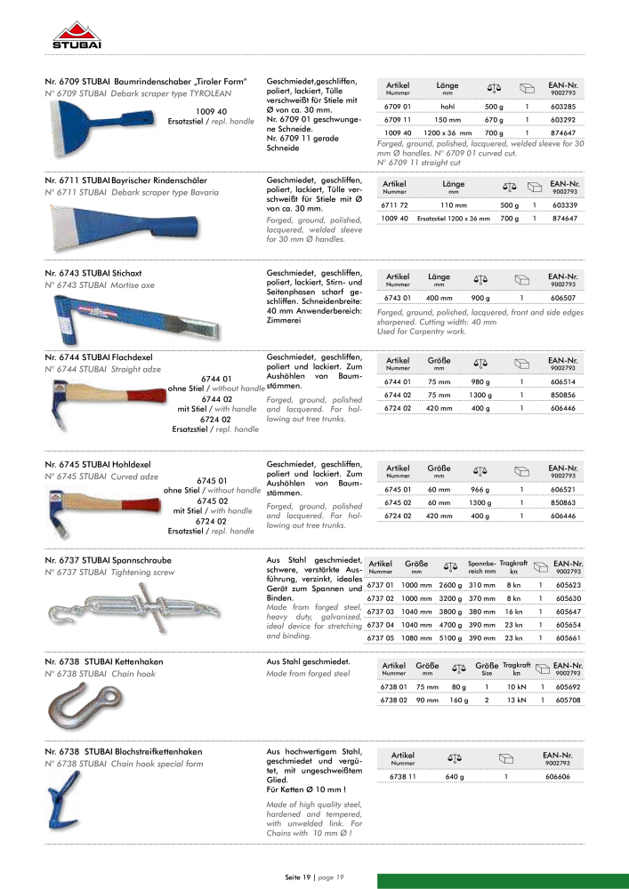 STUBAI - Forstkatalog NR.: 20136 - Pagina 19