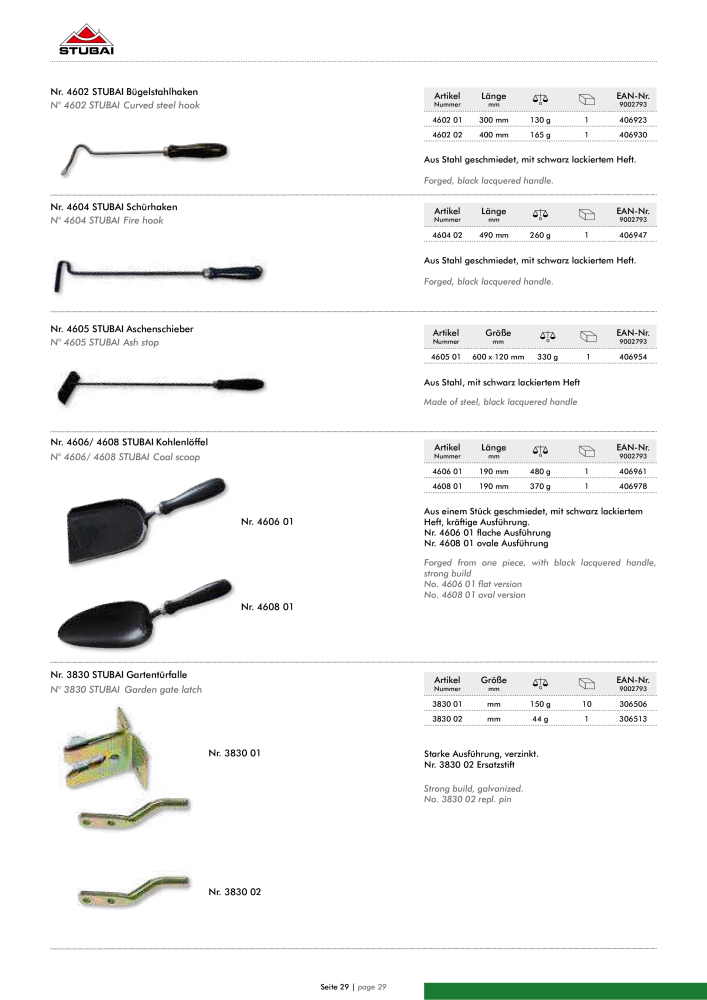 STUBAI - Forstkatalog NR.: 20136 - Pagina 29