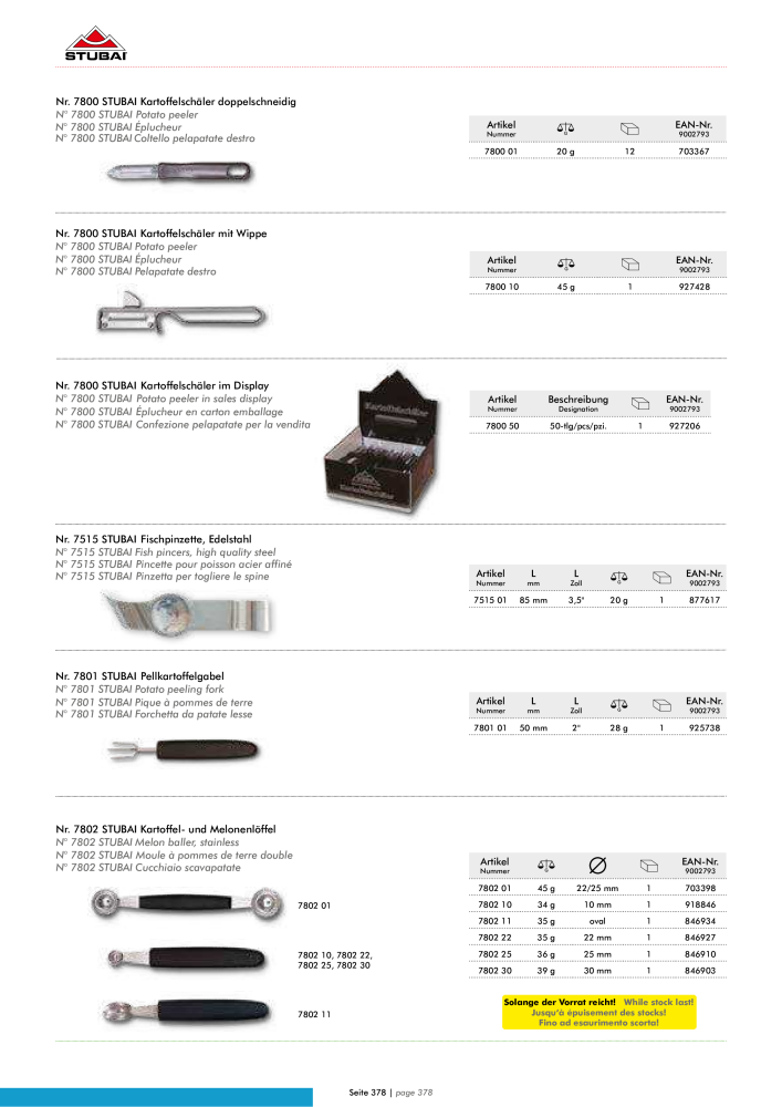 STUBAI - Schneidkatalog NR.: 20138 - Seite 32