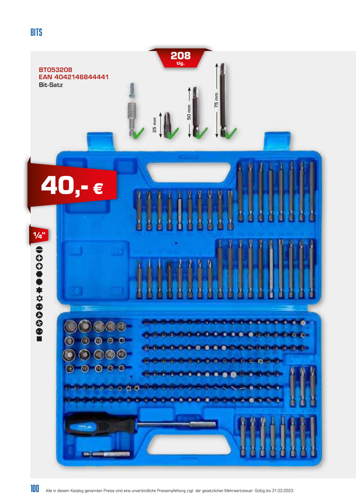 Brilliant Tools - Handwerkzeuge NR.: 20150 - Seite 100