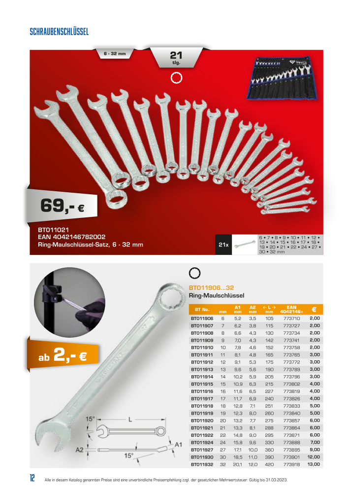 Brilliant Tools - Handwerkzeuge NR.: 20150 - Seite 12