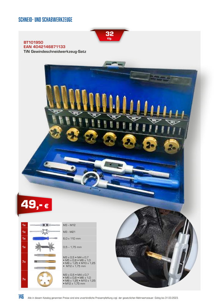 Brilliant Tools - Handwerkzeuge NR.: 20150 - Seite 146