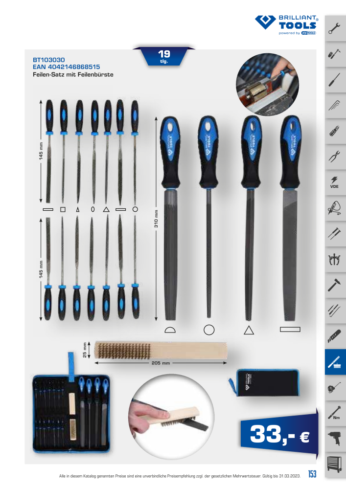 Brilliant Tools - Handwerkzeuge NO.: 20150 - Page 153