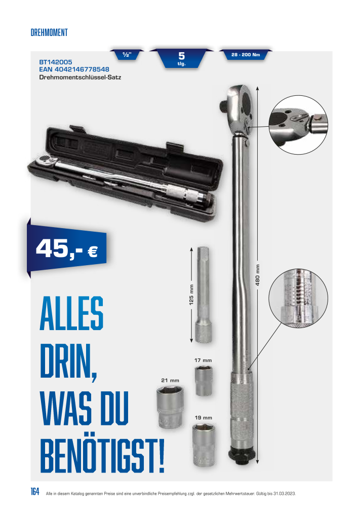 Brilliant Tools - Handwerkzeuge NR.: 20150 - Seite 164