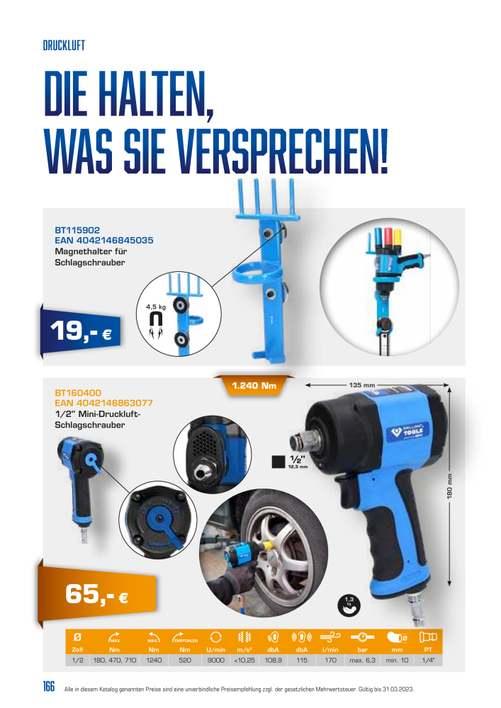 Brilliant Tools - Handwerkzeuge NR.: 20150 - Seite 166