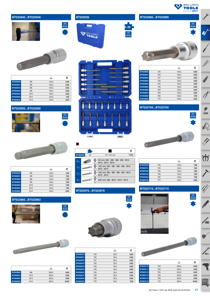 Brilliant Tools - Handwerkzeuge NR.: 20150 - Seite 17