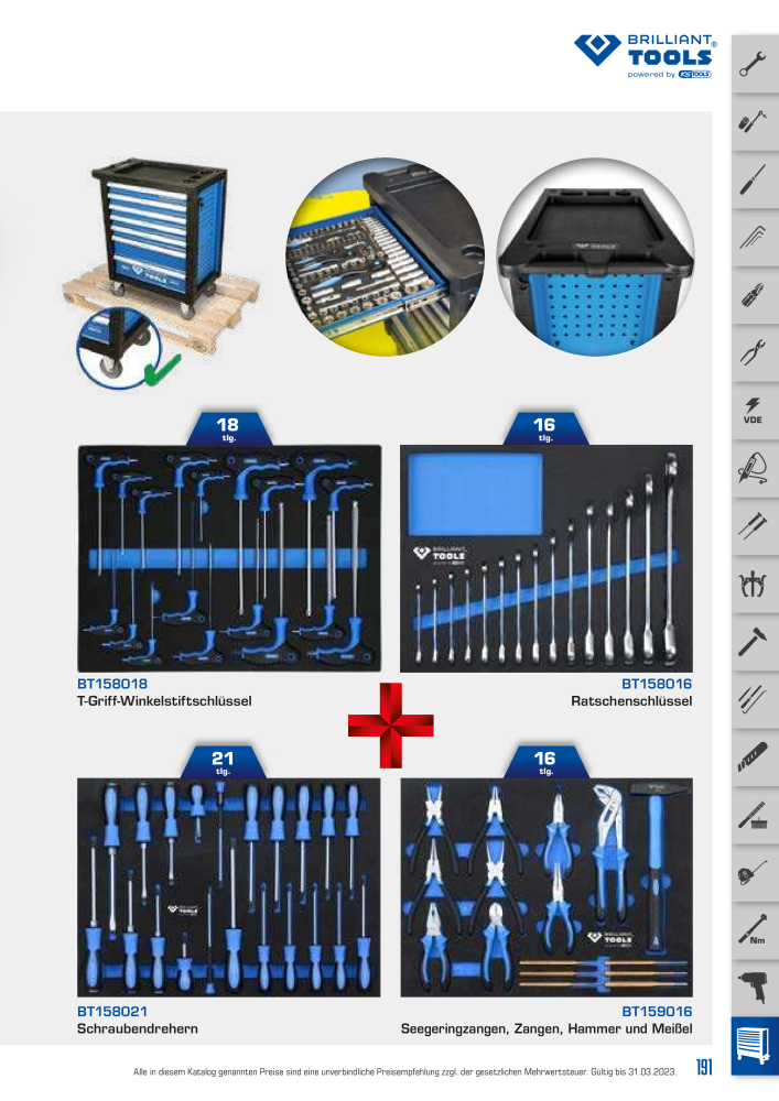 Brilliant Tools - Handwerkzeuge NR.: 20150 - Seite 191