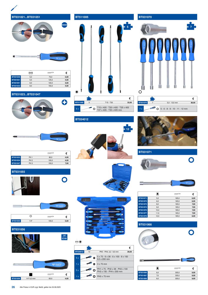 Brilliant Tools - Handwerkzeuge NR.: 20150 - Seite 26