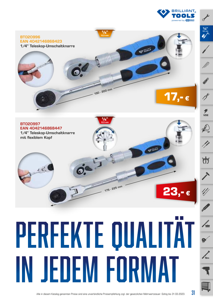 Brilliant Tools - Handwerkzeuge NO.: 20150 - Page 31