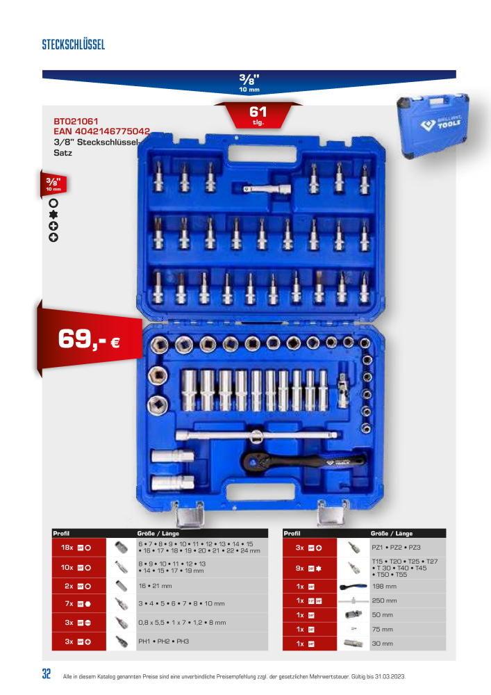 Brilliant Tools - Handwerkzeuge Nº: 20150 - Página 32