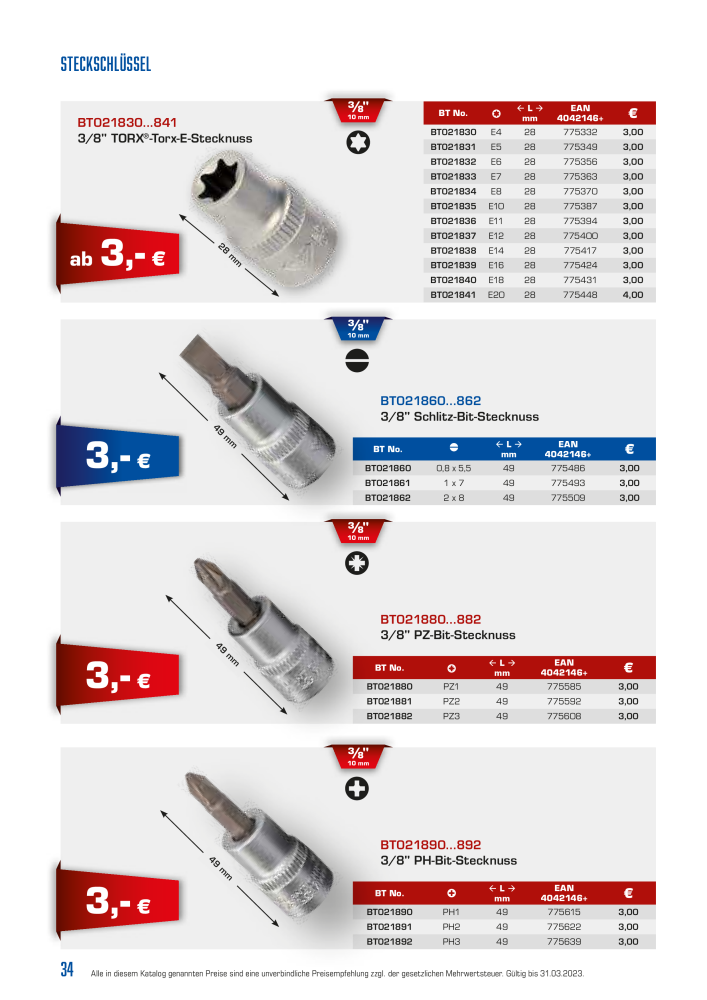 Brilliant Tools - Handwerkzeuge Nº: 20150 - Página 34