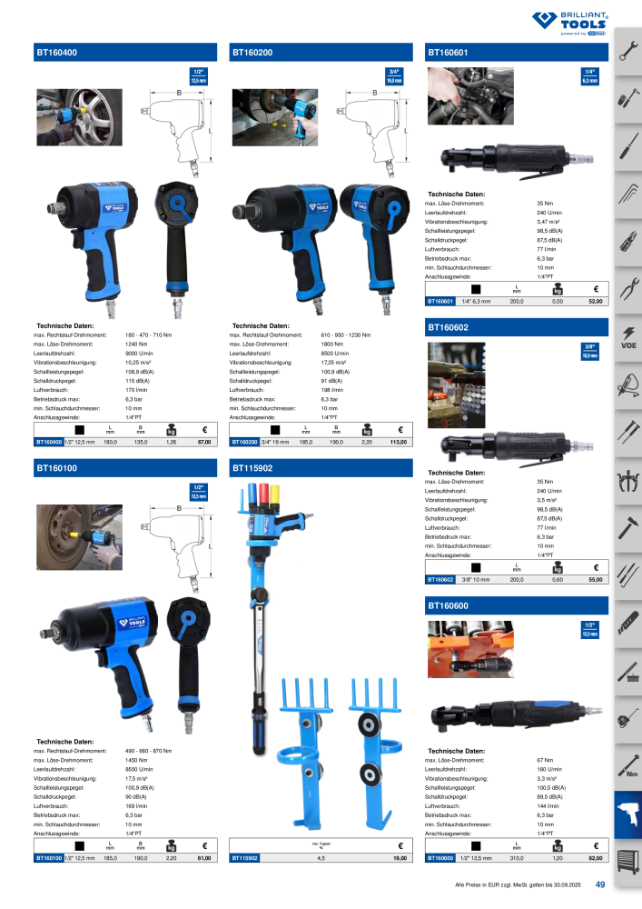 Brilliant Tools - Handwerkzeuge Nº: 20150 - Página 49