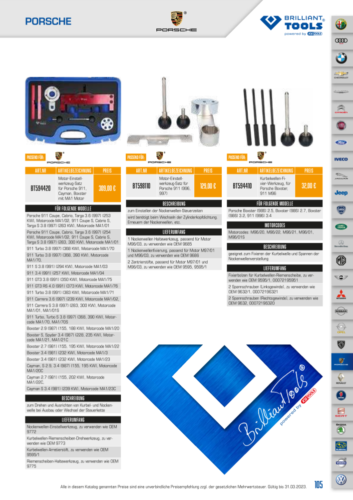 Brilliant Tools - Motor Werkzeuge Nº: 20151 - Página 105