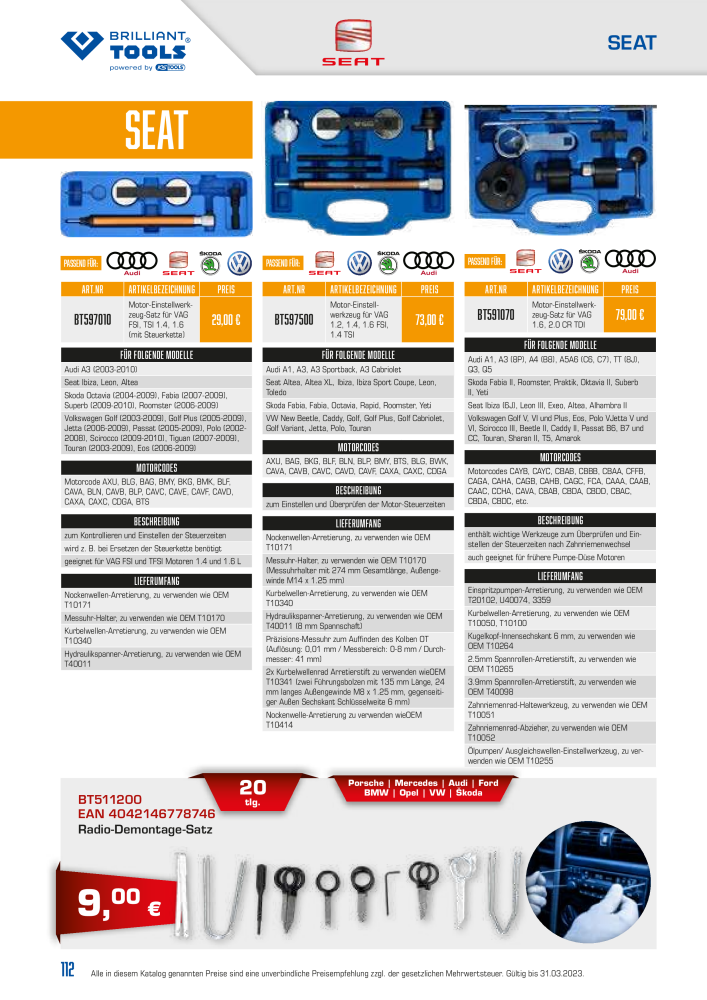 Brilliant Tools - Motor Werkzeuge Nº: 20151 - Página 112