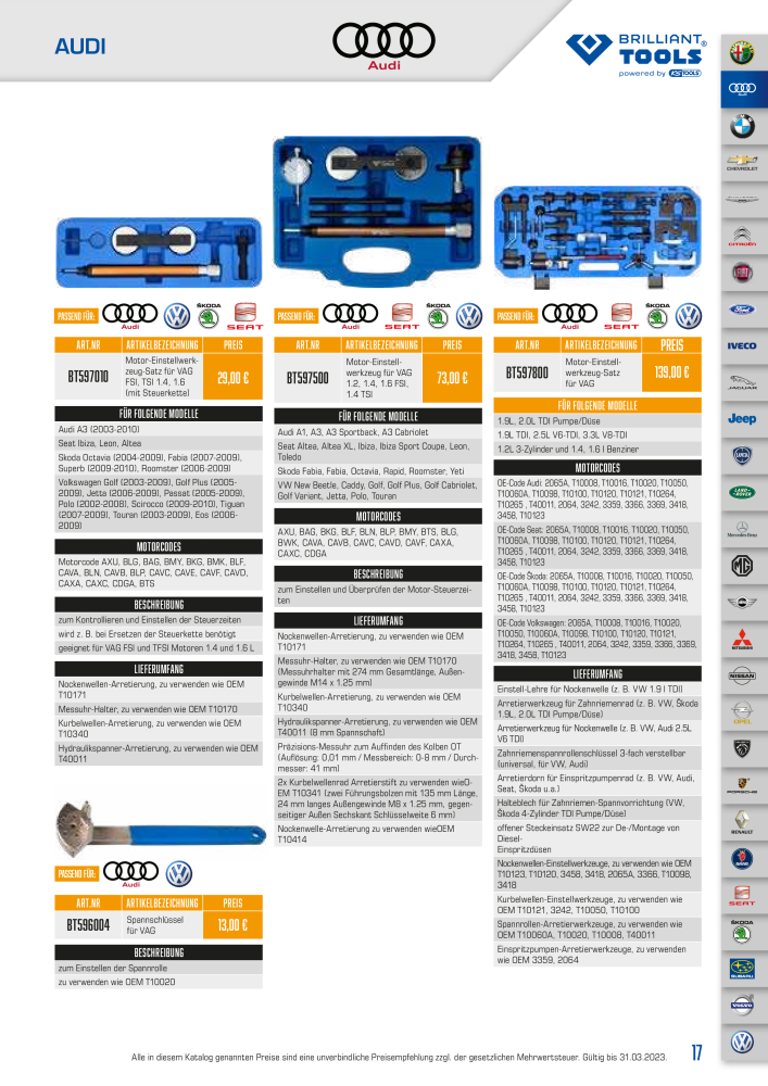 Brilliant Tools - Motor Werkzeuge NO.: 20151 - Page 17