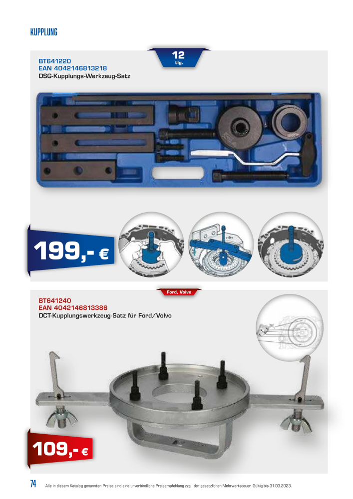 Brilliant Tools - Spezialwerkzeuge NR.: 20152 - Seite 74