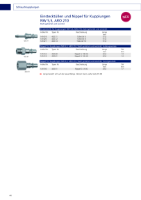 Riegler Nippel voor koppelingen NW 5,5, ARO 210, staal, NPT 1/4 IG 141617