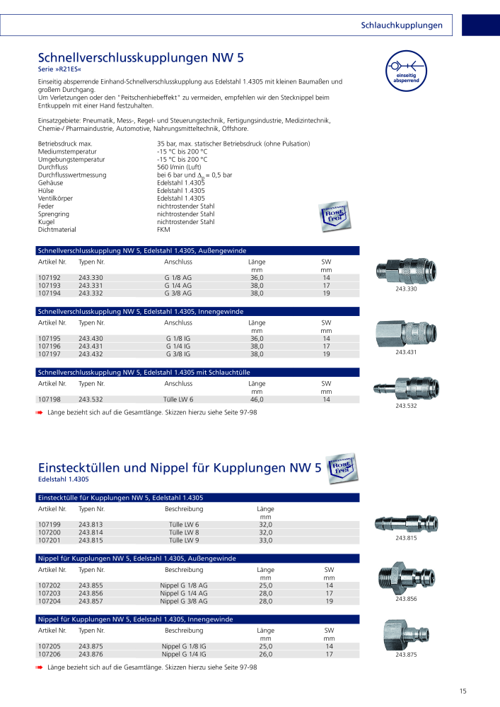 RIEGLER - Schnellverschlusskupplungen NR.: 20154 - Side 25