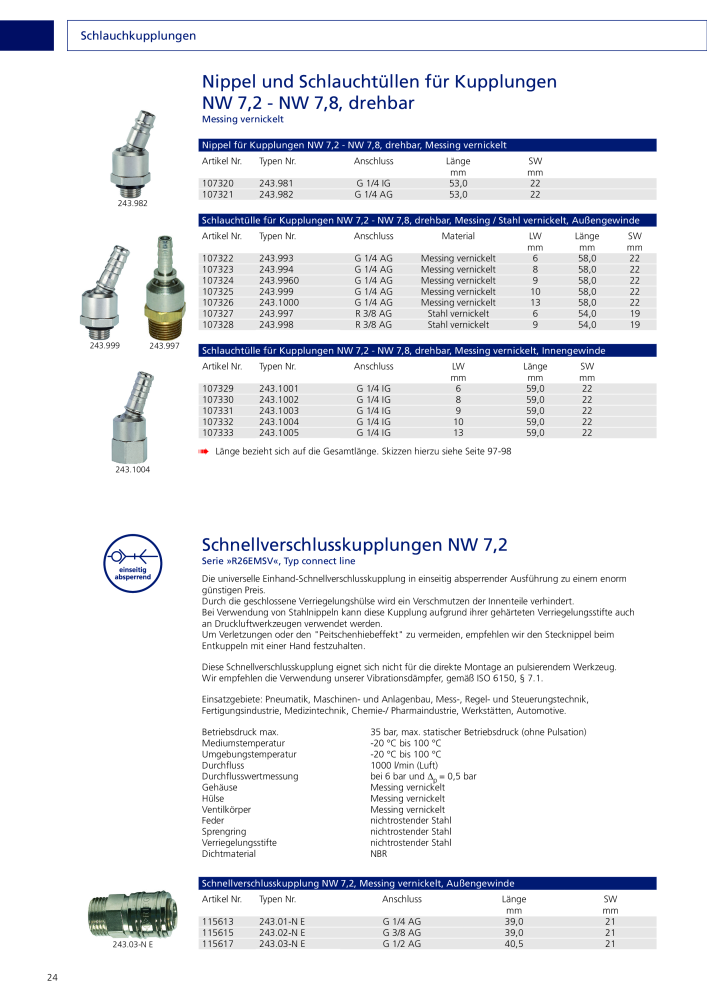 RIEGLER - Schnellverschlusskupplungen NR.: 20154 - Side 34