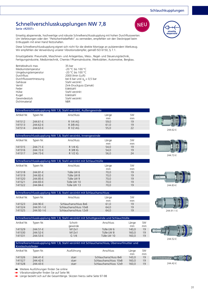 RIEGLER - Schnellverschlusskupplungen NR.: 20154 - Side 41