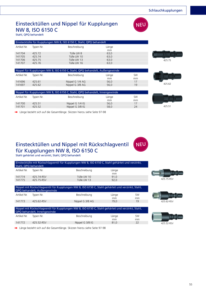 RIEGLER - Schnellverschlusskupplungen NR.: 20154 - Side 65