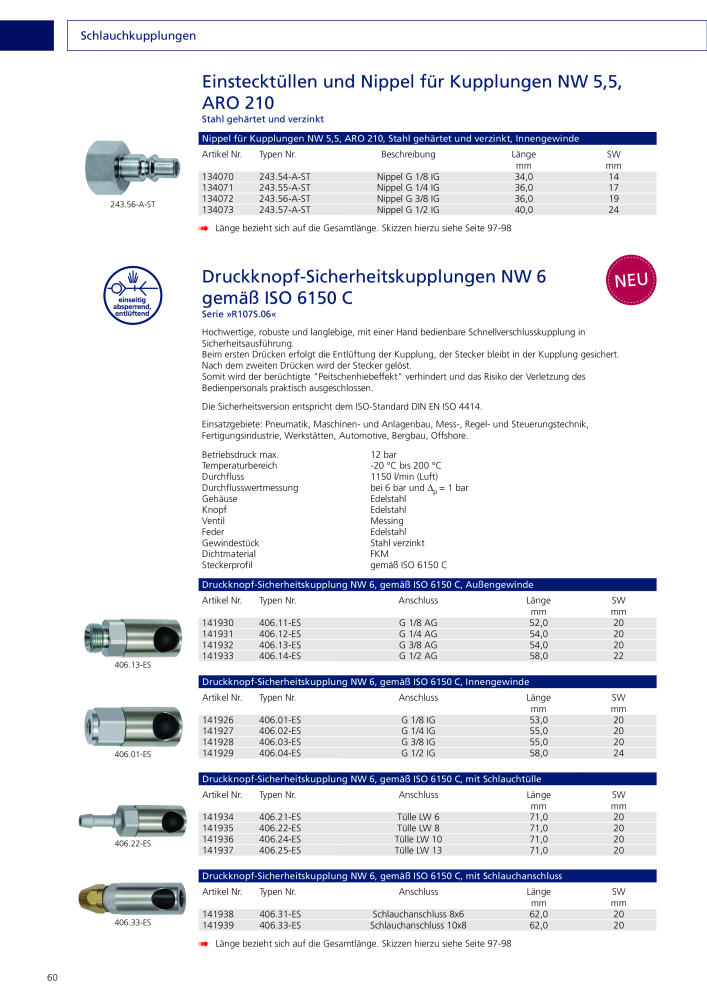 RIEGLER - Schnellverschlusskupplungen NR.: 20154 - Side 70