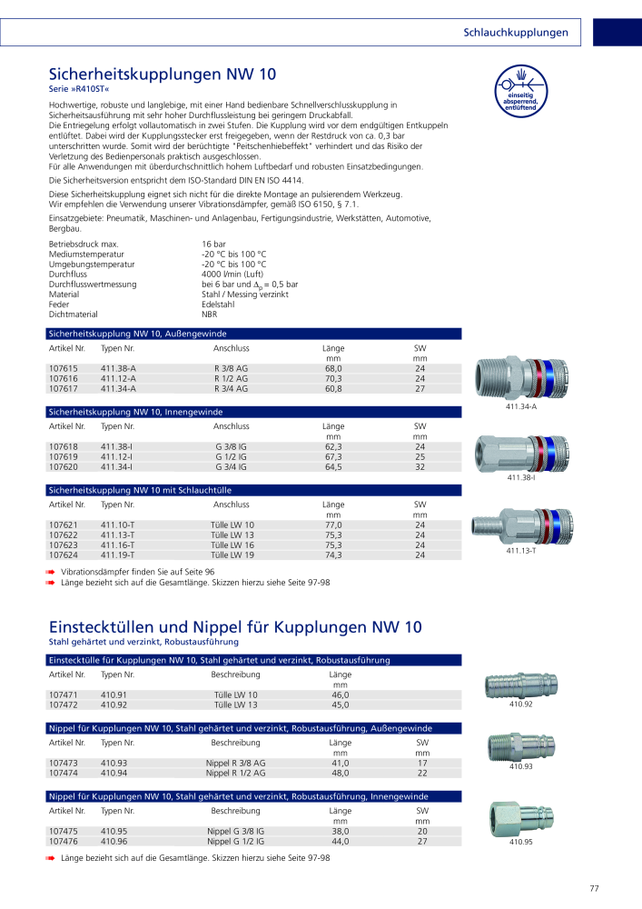 RIEGLER - Schnellverschlusskupplungen NR.: 20154 - Side 87