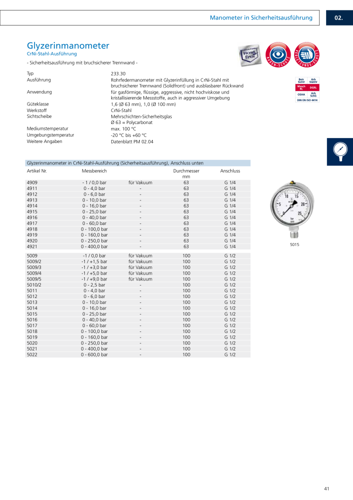 RIEGLER - Safety NR.: 20155 - Pagina 48