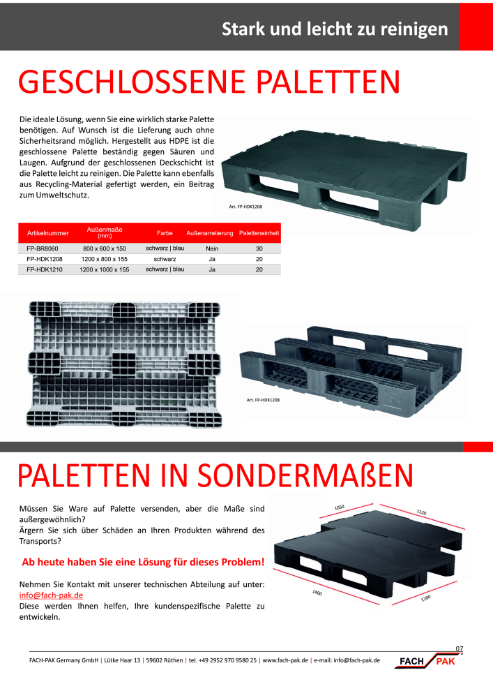 FACH-PAK - Gesamtkatalog NR.: 20156 - Seite 7