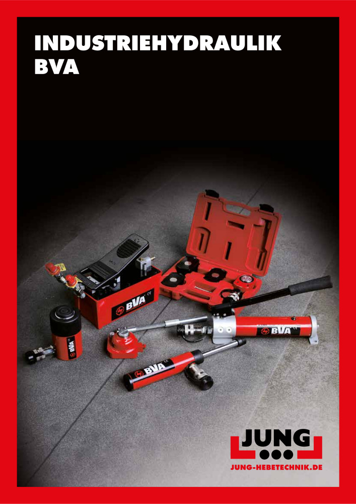 JUNG Katalog Industriehydraulik NR.: 20167