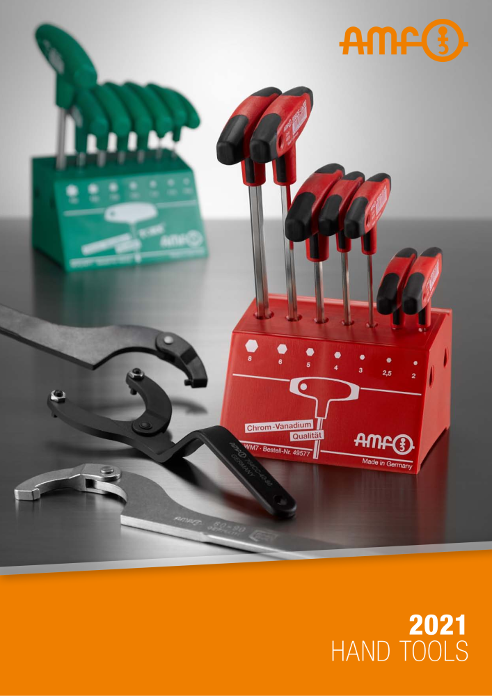 AMF Catalogue HAND TOOLS NR.: 2017